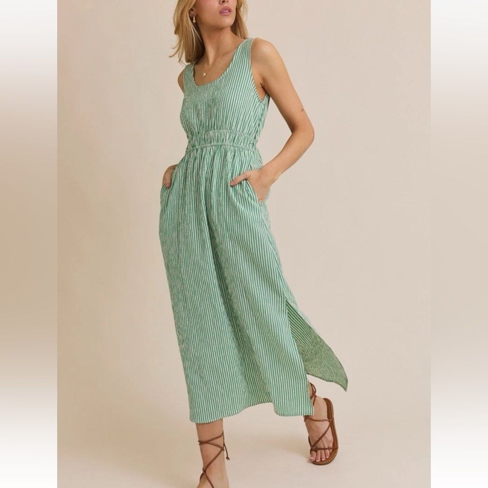 Gilli Mint Striped Dress Size XS